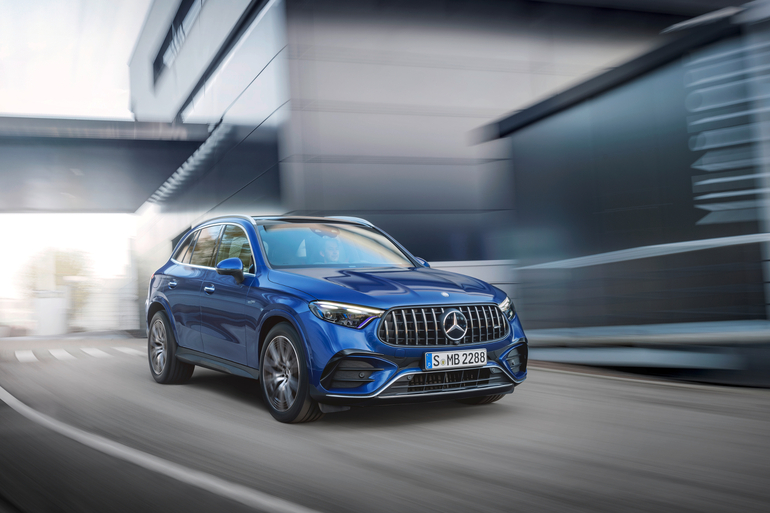 Einstiegsmodell des Mercedes-AMG GLC SUV bestellbar