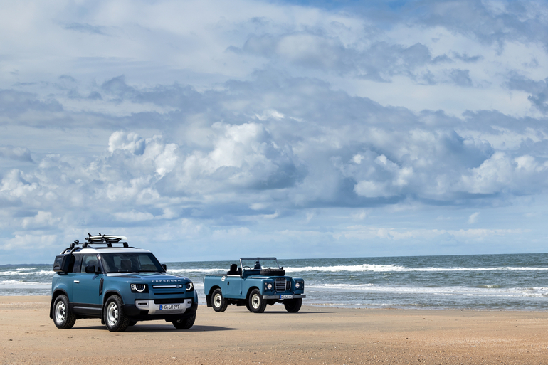 Land Rover Defender auf den Spuren Sylter Lebensart