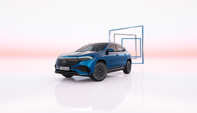 Mercedes EQA und EQB aufgehübscht