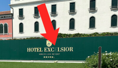 Grand Hotel Excelsior am Lido von Venedig, laut Gästen nicht zu empfehlen