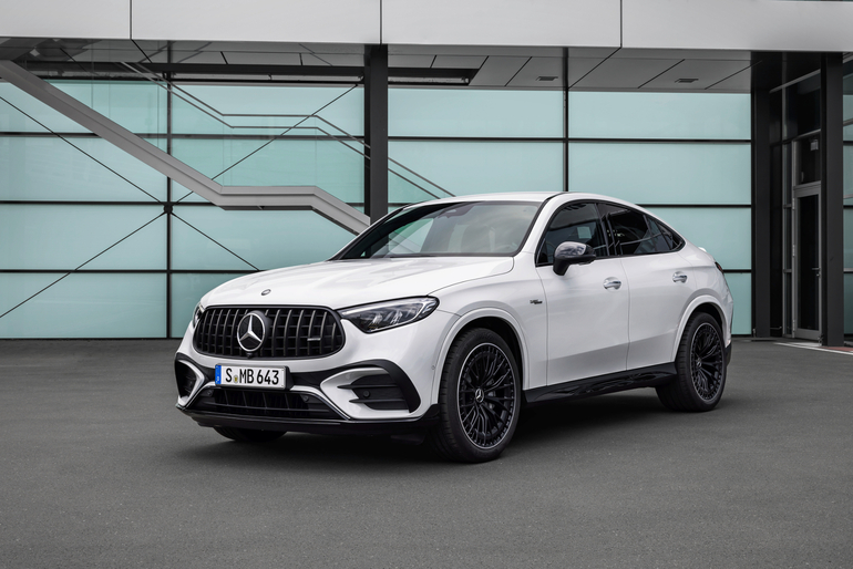 Mercedes-AMG GLC als Coupe besonders schnittig