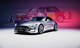 Mode im Stil des Mercedes 300 SEL 6.8 AMG