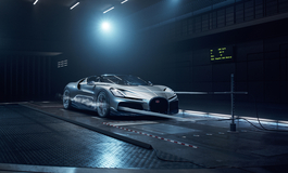 Bugatti Roadster mit symphonischer Aerodynamik