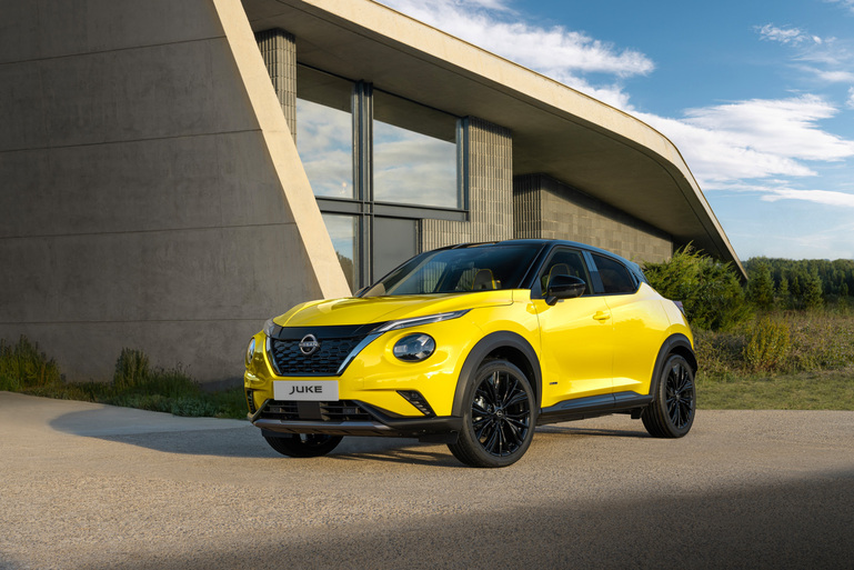 Kunterbuntes Nissan Juke Facelift