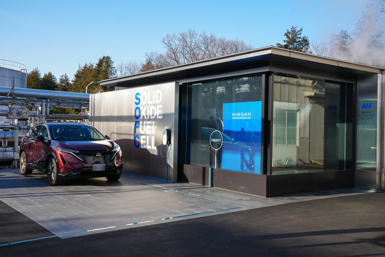 Nissan testet Stromversorgung aus Bioethanol