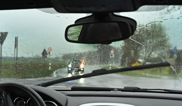 Gute Sicht beim Autofahren