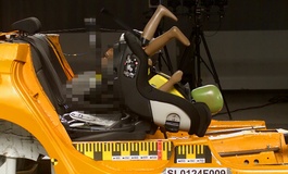 Kindersitz von Peg Perego versagt im ADAC-Crashtest