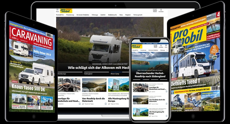 Neues Dachportal für Camper