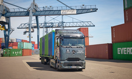 Mercedes-Benz eActros 600 in der Kundenerprobung