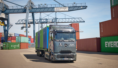 Mercedes-Benz eActros 600 in der Kundenerprobung