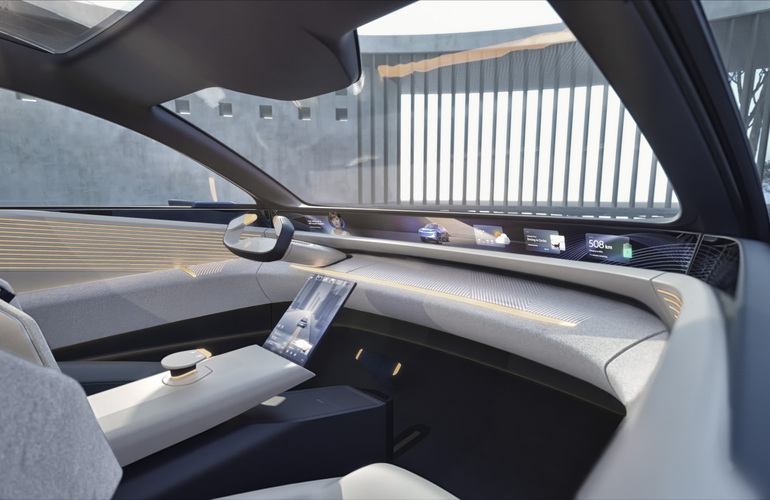 mid Groß-Gerau - Die Sensorik, das Exterieur-Design und das Interieur-nKonzept des ID. Code wurden für das autonome Fahren nach Level 4 ausgelegt. Volkswagen