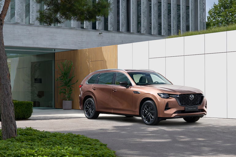 Hochkomfortable zweite Reihe im Mazda CX-80