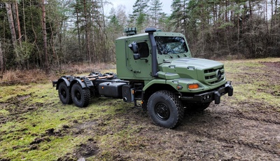 Mercedes-Benz Special Trucks präsentiert Lkw-Baureihe Zetros