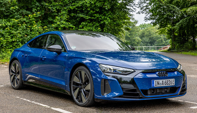 Eine letzte Ausfahrt im Audi RS e-tron GT Vorfacelift