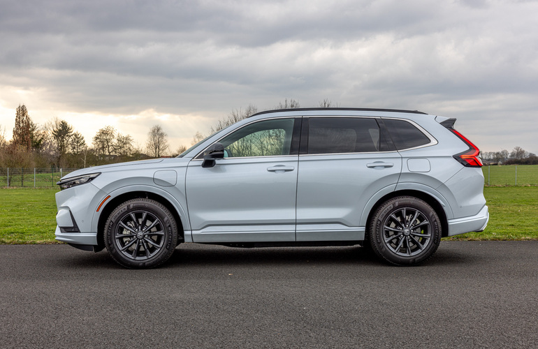 mid Groß-Gerau - Die sechste Generation des CR-V ist 11 Zentimeter länger als der Vorgänger. Mike Neumann / mid