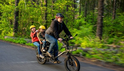 Fahrrad: Kleine Passagiere sicher transportiert