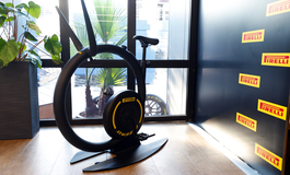 Neues Ergometer im Pirelli-Look