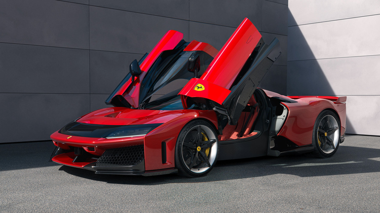 Michelin ist Erstausrüster für den Supersportler Ferrari F80