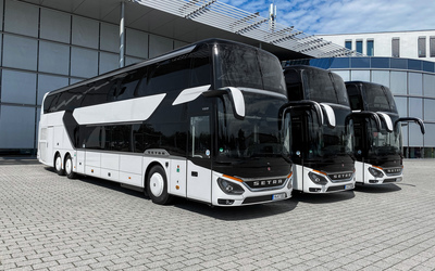 Setra Doppelstockbusse im Trend