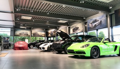 Neue Lichttechnik für Autohäuser