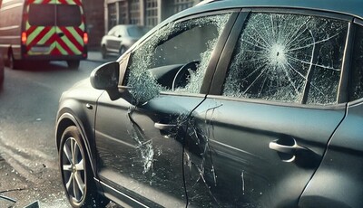 Autoscheibe eingeschlagen: So handeln Sie richtig
