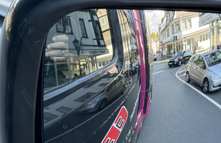 Ohne Spiegel geht nichts Foto: SP-X/Benjamin Bessinger