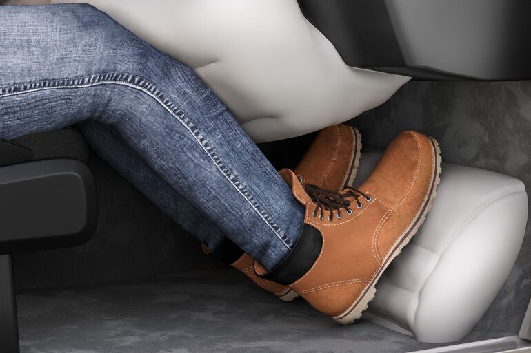 Fersen-Airbag von ZF  - Neuer Schutz fürs Bein 