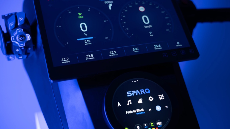 Sparq OS - Neue Infotainment-Plattform für Motorräder Sparq OS - Neue Infotainment-Plattform für Motorräder