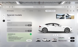 Nachhaltige Neuwagen-Ausstattung  - Gewinne auf der Green Line 