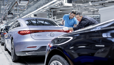 Pkw-Handelsbilanz  - Mehr Exporte, weniger Einfuhren 