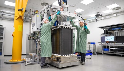 Bosch setzt auf Wasserstoff   - Neue Stacks 